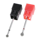 2x Ball Cuticle Bits 3/32'' Shank Carbide Nail Drill Bit For Manicure Drill