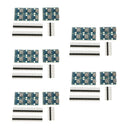 50Pcs Female Micro USB to DIP Adapter Converter 2.54mm PCB Breakout Board
