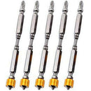 5 Pcs Screwdriver Bits Set 110 Mm Phillips Strong Magnet Driver Phillips Do L4F8