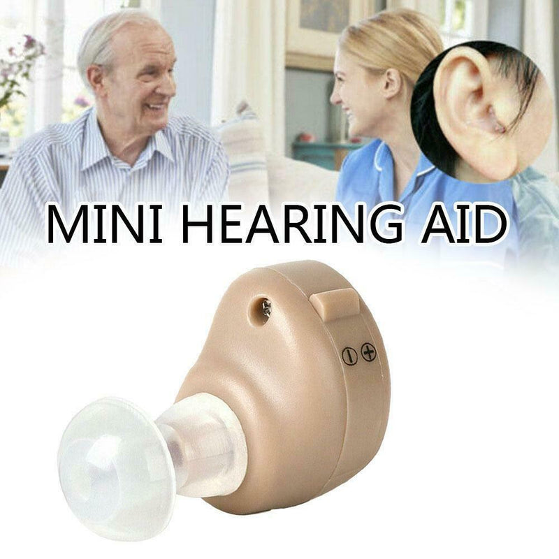 1PC Mini invisible Hearing Aid Digital Hearing Sound Voice Amplifier In-Ear NEW