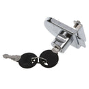 Showcase Display Cabinet Glass Door Lock Replacement with 2 Keys