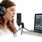 USB Microphone Wired Condenser Mic with Tripod Stand for PC Laptop Gaming bs