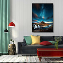 Painting By Numbers Kit DIY Natural Scenery Canvas Oil Art Picture Craft