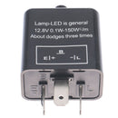 Electronic LED Adjustable Flasher Relay For Turn Signal Light Blinker LED RS Hn