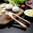 Heavy Duty Zinc Alloy Garlic Squeezer Press Crusher Removable Kitchen Tool