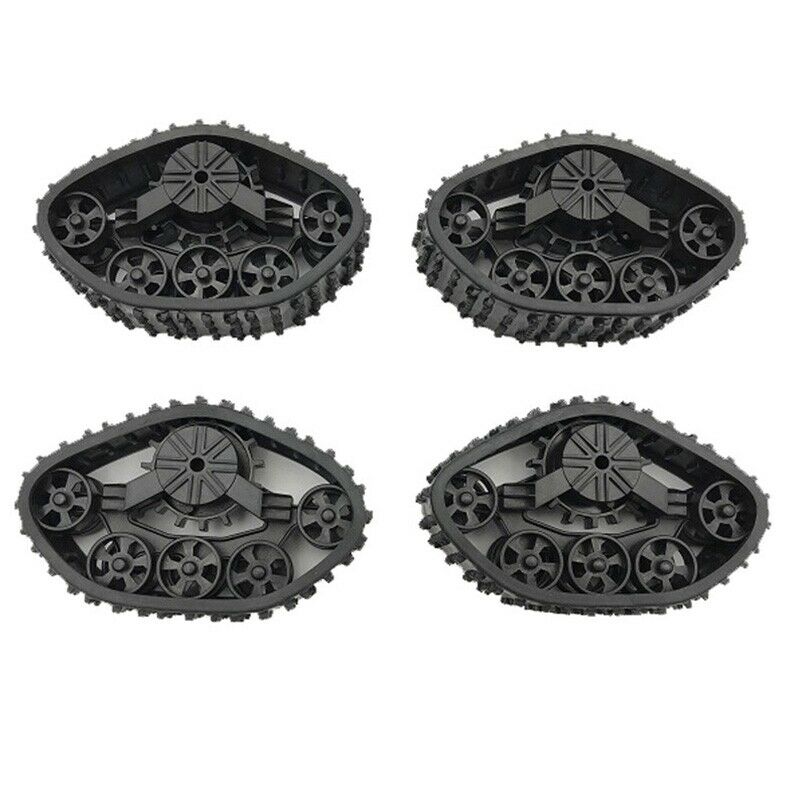 4Pcs Upgrade Track Wheels Spare Parts for 1/16 WPL B14 B24 C14 C24 Truck RC R1P5