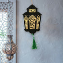 Wooden Eid Mubarak Pendant Muslim Ramadan Party Home Wall Hanging Ornament Decor