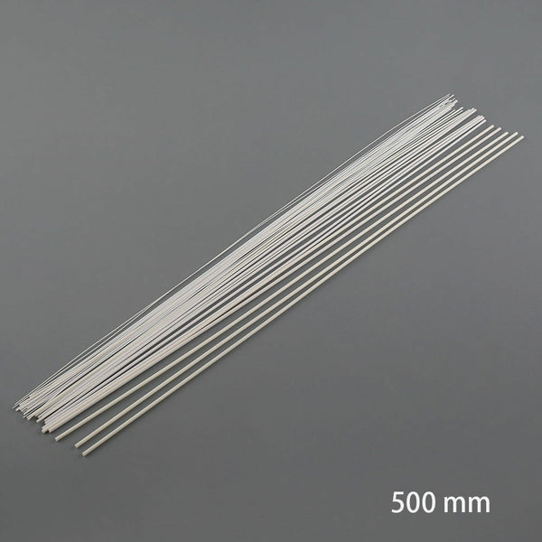 30 x Round Styrene ABS Rods 500mm ABS04 0.5/0.8/ 1/1.5/2/2.5 mm in Diameter
