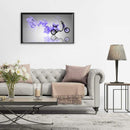 5D DIY Full Drill Diamond Painting Novelty Flowers Motorcycle Cross Stitch