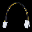 20CM/8Inch 12V 4 Pin Male to 4 Pin P4 Female CPU Power Supply Extension