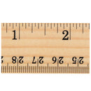 12 x Wood Ruler Student Rulers Wooden School Rulers Office Ruler Measuring  S4U6