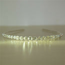 Hair band Crystal Headband Hairband Rhinestone Fine Hair Hoop Hair Accessories J