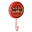 New Retro Creative Beer Cover Hook "RACING MOTOR" Character Personality Hoo