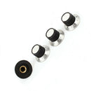 4 x potentiometer Pot metal knob with 0-9 turntable for 6mm shaft knob M9W2