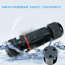 XYS20 IP68 3 Cores Straight Through Waterproof Connector Outdoor Cable Con DNX