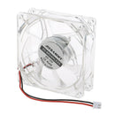 PC Computer Case Brushless Cooling Fan 80mm 8025S DC 12V 4Pin CoolerB Ew
