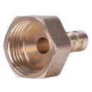 5 pieces 8mm hose barb 1/2 inch PT thread brass connector coupler D2A9