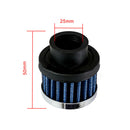 25mm Mini Air Intake Crankcase Breather Filters Valve Cover Catch Tank Accessory