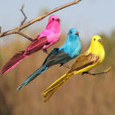 Simulation Feather Foam colorful bird Garden Bird lawn Prop DecorationEBJ ouJ Kw