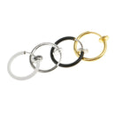 4 Pieces Non-Piercing Clip On Earrings Nose Alloy Ring Body Jewelry Hoop