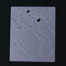 Christmas Bear Joint DIY Metal Scrapbook Embossing Craft Cutting Die