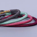 New Multi Color Tibetan Buddhist Good Lucky Charm Tibetan Bracelets & Bangl