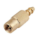 Car 6mm Tyre Tire Inflator Valve Connector Tyre Air Pump Chuck Valve Clip Bras3C