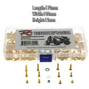 330PCS Metal Screws Upgrade Kit For 1/10 RC Car Axial SCX10 Traxxas TRX-4 94111