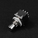 Guitar Effects Pedal Stomp Foot Metal Switch True Bypass Accessory (Black)