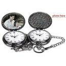 Men Anniversary Birthday Gift Pocket Watch Necklace Husband Gift from Wife W3I2