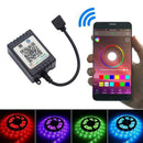 Mini WiFi Controller For RGB RGBW 5050 LED Strip Light Alexa Black M7F2
