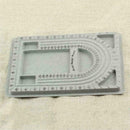 Flocked Bead Board Necklace Design Tray Organizer Jewelery Craft DIY Making T4O9