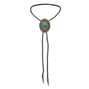 Western Cowboy Tie for Men  Bolo Tie Black Handmade Rodeo Texas Necktie with