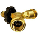 Propane Tank Splitter, Propane Y Splitter, Lp Gas Splitter Tee Valve, Qcc1/ I1B9