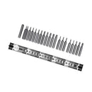 2 Sets 1/8inch/4mm Hex S2 Alloy Steel Magnetic Screwdriver Bit Precision Screw
