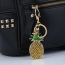 1pcs Pineapple-Shaped Keychain Pendant DIY Point Drill Key chain Fruit S XSQ