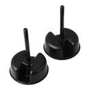 2x Black Hard Top Mounting Knob Screws fits for 2017-2018 Jeep Wrangler