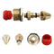 1/2"Adjustable Mist Nozzle Brass Sprinkler Fogging Water HOT M9X6 Cooling S Z9A0
