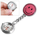Smile Face Clip Nurse Pendant Pocket Quartz Watch New
