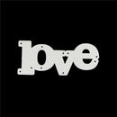 Greeting Words love Metal Cutting Dies For DIY Scrapbooking Card Craft Decor FU
