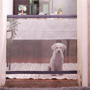 Magic Gate Portable Folding Safety Guard For Pets Dog Cat Isolated Gauze 11