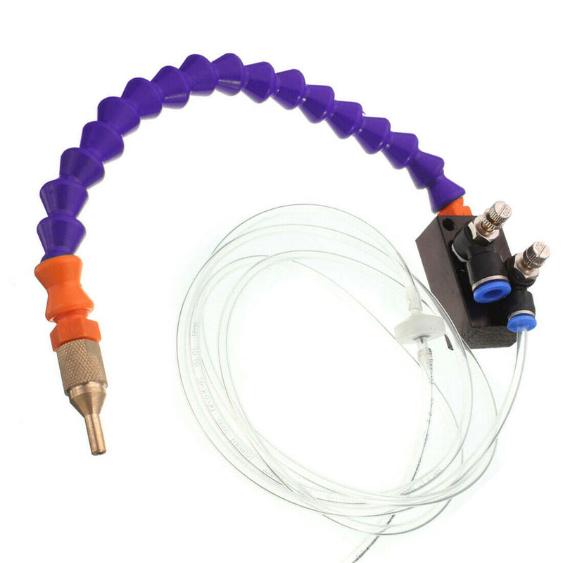 Air Pipe CNC Lathe Milling Drill  Mist Coolant Lubrication Spray System+8mm Pipe