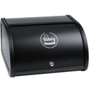 Roll Top Metal Flip-Baked Bread Box Dust-Proof Storage Box Bread Bin Kitche