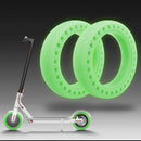 8.5-Inch Fluorescent Honeycomb Rubber Solid Tire Tubeless 1 Piece 8 1/2 For F1D1