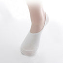 Nonslip Bamboo Fiber Socks Cotton Ankle Boat Low-cut White