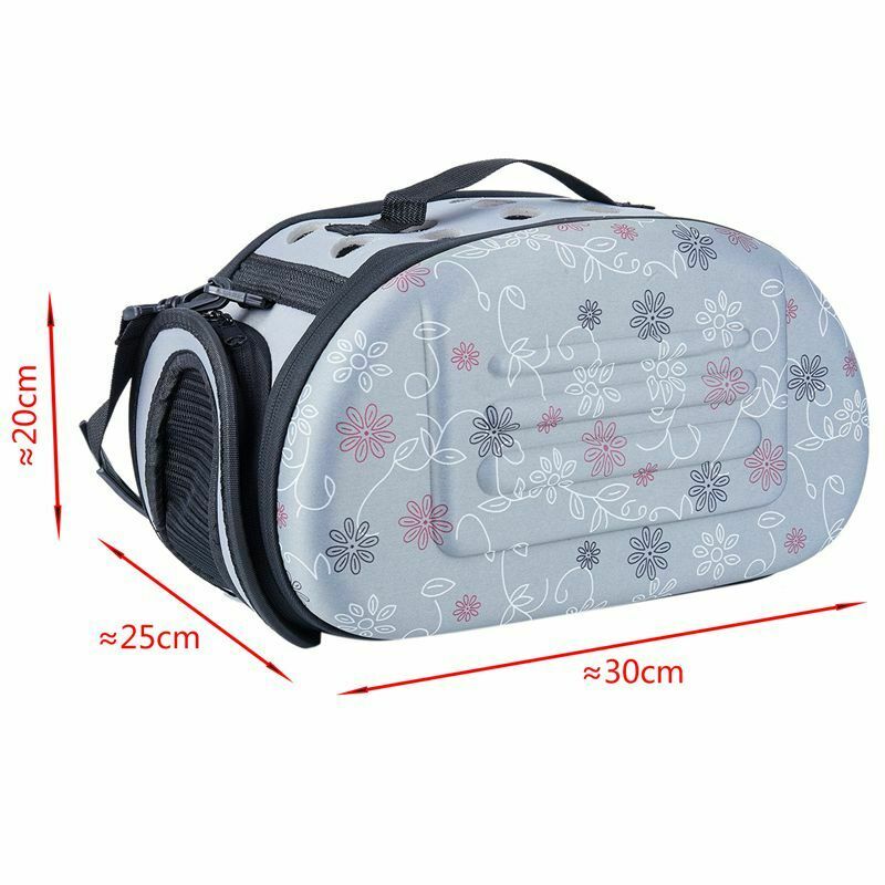 Pet Dog Cat Sided Carrier Foldable Travel Tote Shoulder Bag Portable Cage K S6F7