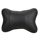Upscale Four Seasons General leather car headrest neck pillow headrest