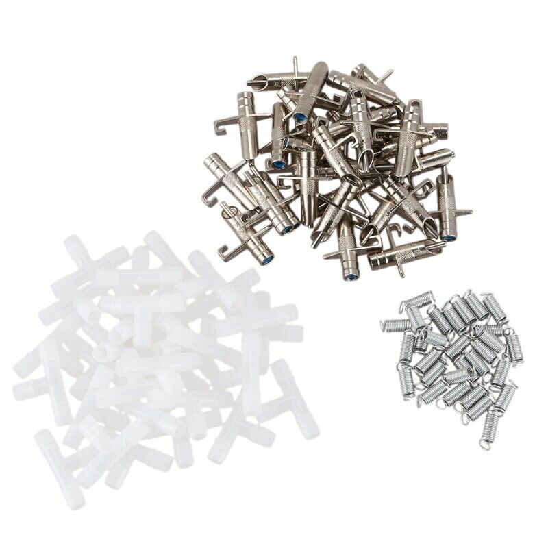 30 Set Automatic Nipple Water Feeder Drinker Waterer For Rabbit Bunny Roden