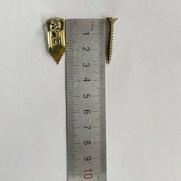 100PCS Metal Cavity Anchor Bolt Gypsum Board Expansion Bolt Hollow Wall Spe D4V6