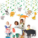 Animal Themed Party Decorations Spiral Pendant Cartoon Pendant Birthday Party